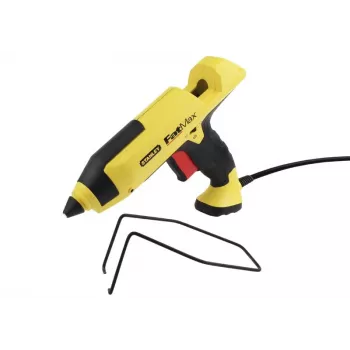 Karstās līmes pistole STANLEY FatMax GR 100 R 200 W, 18,83 g/min ražība, maiņstrāva, 1 min iesilde, melns/dzeltens