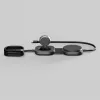 Zens ZECC07B/00 USB kabelis, melns
