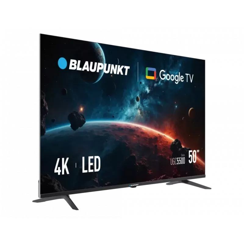 LED LCD televizors BLAUPUNKT 55UGC5500S 55 collas 4K UHD, HDMI/USB, plašs skata leņķis, energoefektivitātes klase G