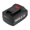 Akumulators bezvadu instrumentiem YATO YT-828463 — Li‑Ion 18V 4Ah, sarkans, uzlādes indikators