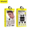 AWEI Bluetooth 5.0 T29 TWS austiņas + dokstacija melna/melna