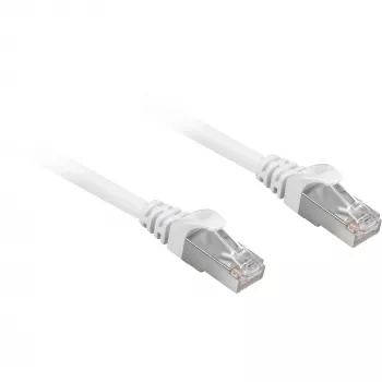 komutācijas kabelis RJ45 Cat.6a SFTP (Balts, 5 Metri, LSOH (Halogen-Free))