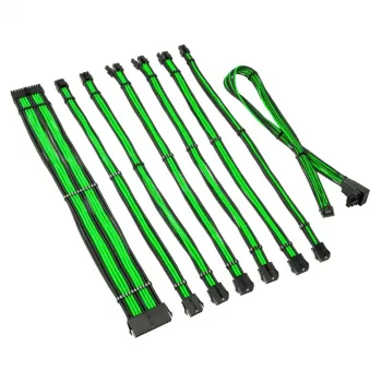 Kabeļa pagarinātāja komplekts Kolink COREPRO-EK-12VT2-GRN 12V 2x6 kontaktu Type 2 Venom zaļa