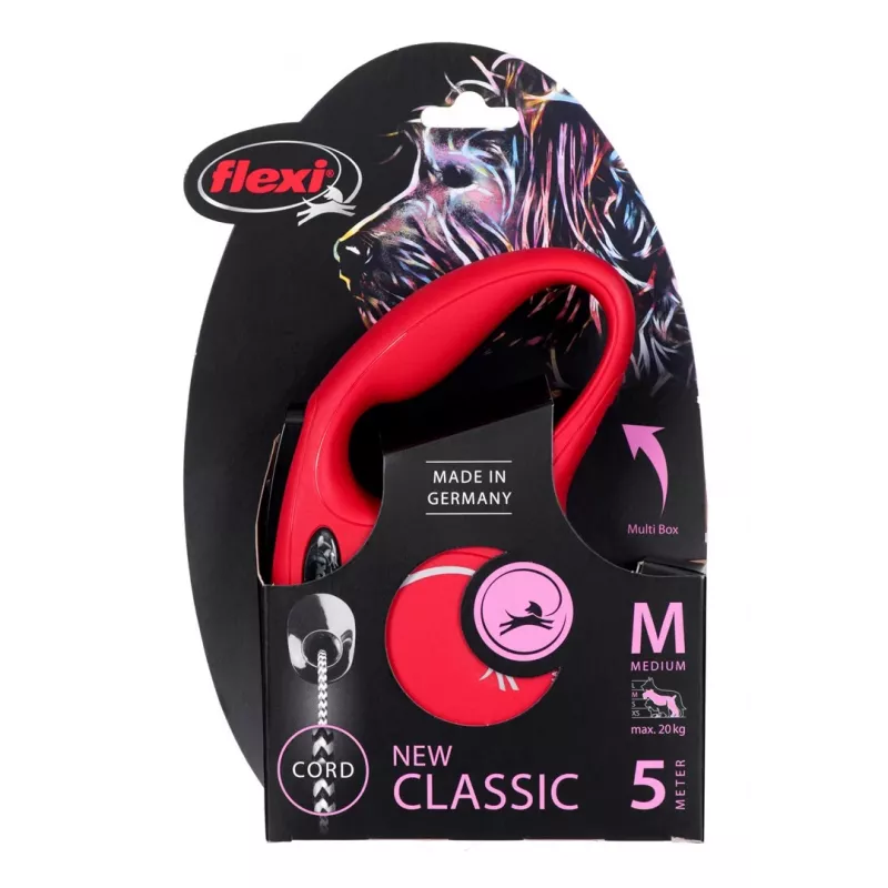 FLEXI jauna Classic M - ievelkama pavada - 5 m