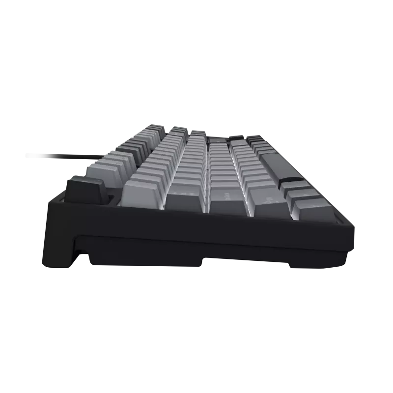 NATEC Fury Gaming Keyboard Kanabo K2 US balti izgaismota mehāniskā melni pelēka