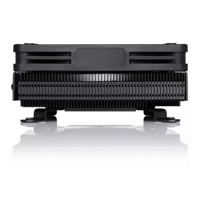 CPU Cooler Noctua NH-L9I-17XX chromax.Melns — Zema profila LGA1700 dzesētājs, 92 mm ventilators, 37 mm augstums