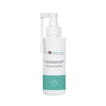 Mutes kopšanas šķīdums JM Sante Vet Protector Fresh 100 ml suņiem un kaķiem, zobakmens veidošanās novēršanai