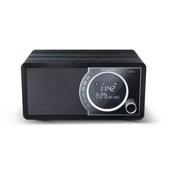 Sharp DR-450 digitālais radio - melns, Personīgais, Digitālais, DAB, DAB+, FM, 87,5 - 108 MHz, 174,928 - 239,2 MHz, 3 W