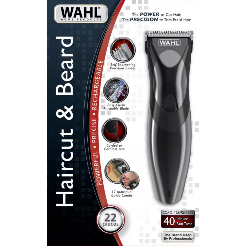 Wahl 9639-816 matu griezējs/trimeris melns