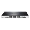 D-Link DGS-1510-28XMP pārvaldīts L2/L3 Gigabit Ethernet (10/100/1000) Power over Ethernet (PoE) Melns, Pelēks