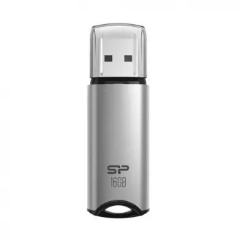 Silicon Power | USB zibatmiņa | Marvel Series M02 | 16 GB | Type-A USB 3.2 Gen 1 | Sudraba
