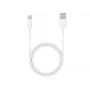 kabelis USB 2.0 iPhone AM-lightning 1m Balts