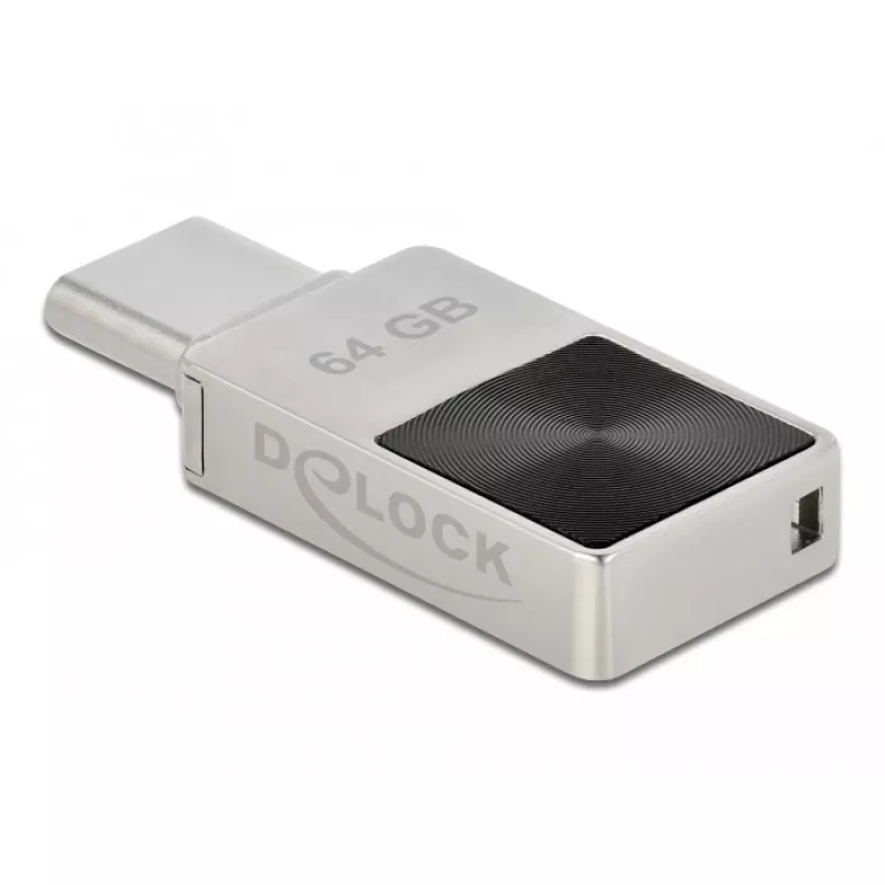 USB zibatmiņa DeLOCK 64 GB USB-C 3.2 Gen 1 Mini metāla korpusā