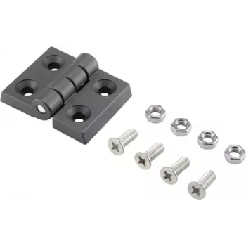 Basetech Plastmasas eņģe 60x45x8mm 60 mm 1 gab. (BT-1697227)