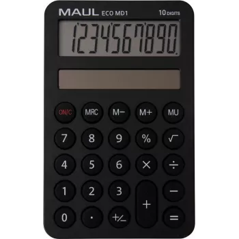 MAUL ECO MD1 Calculator Case Einfacher Calculator Melns (7275090)