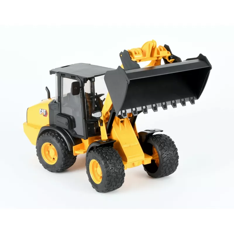 Kompakts locīklocītājs iekrāvējs BRUDER BR-02485 1:16 mēroga modelis, spiedlietais rotaļu transportlīdzeklis