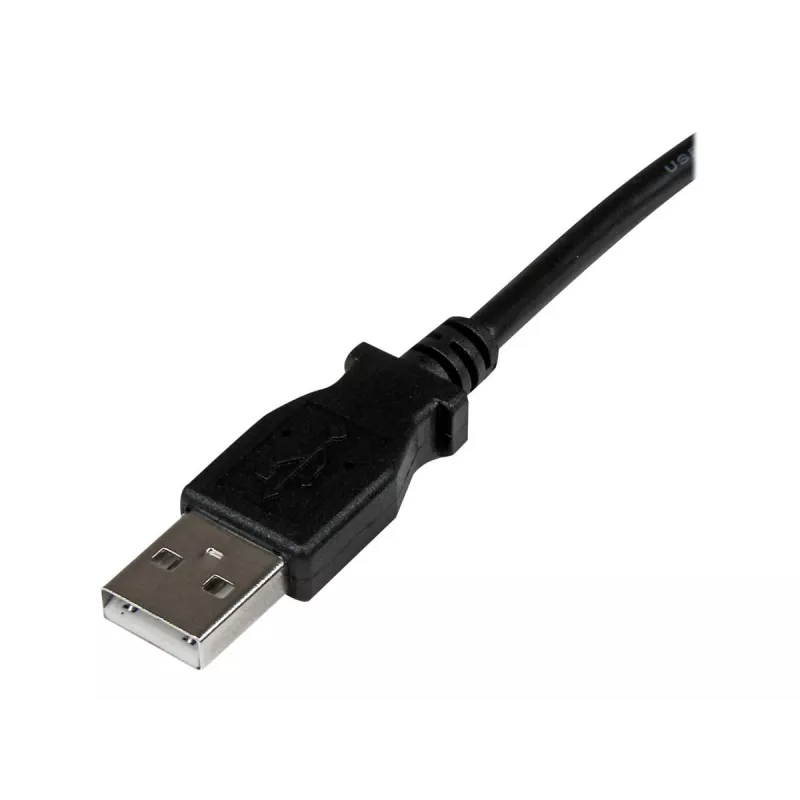 StarTech.com 3m USB 2.0 A uz leņķveida B kabelis - vīr./vīr., 3 m, USB A, USB B, USB 2.0, melns