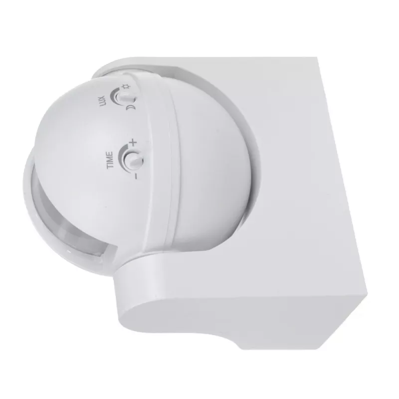 Kustības sensors MACLEAN MCE358 W — klātbūtnes PIR sensors, balts
