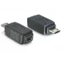Adapteris USB micro-B vīr. uz mini USB 5-pin DeLOCK 65063