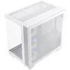 PC korpuss Silentware View A-RGB balta VIEWbalta — mid-tower ar A-RGB apgaismojumu, balta apdare