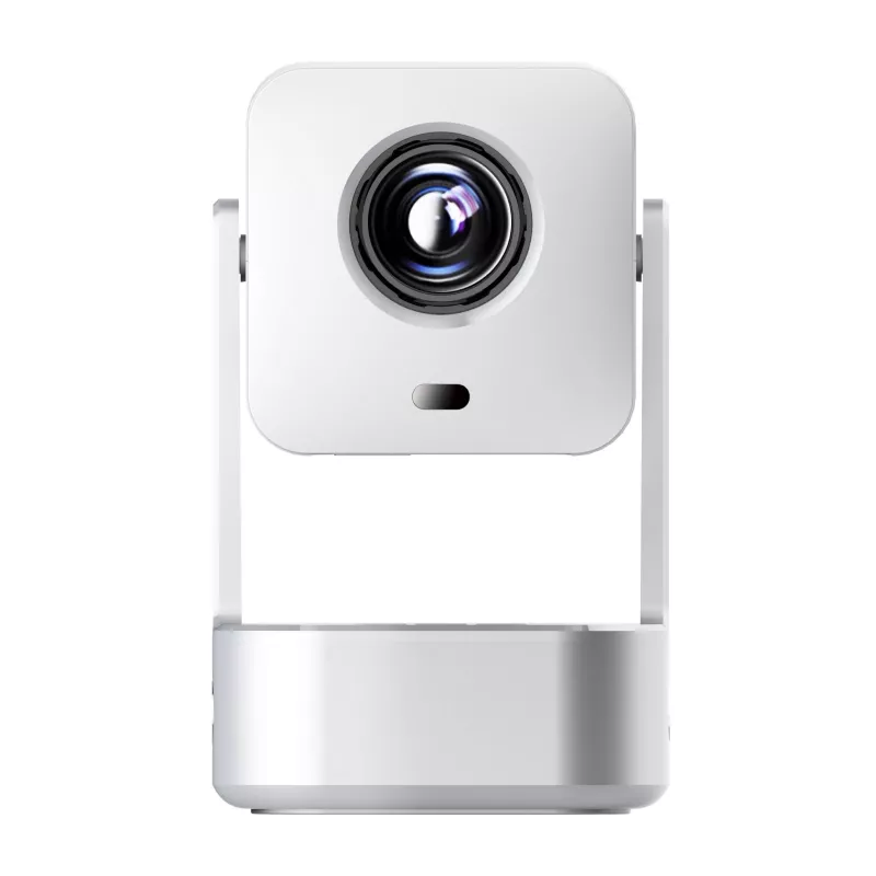 EXTRALINK SMART Projector CINEMA&KARAOKE IMS360 1920X1080P ANDROID 13 projektors filmām, spēlēm un mūzikai ar 2 mikrofoniem, balts, 300 lūmenu LCD