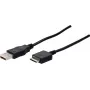 USB kabelis ShiverPeaks Sony MP3 Walkman ierīcēm — garums 1,5 m, modelis 77386