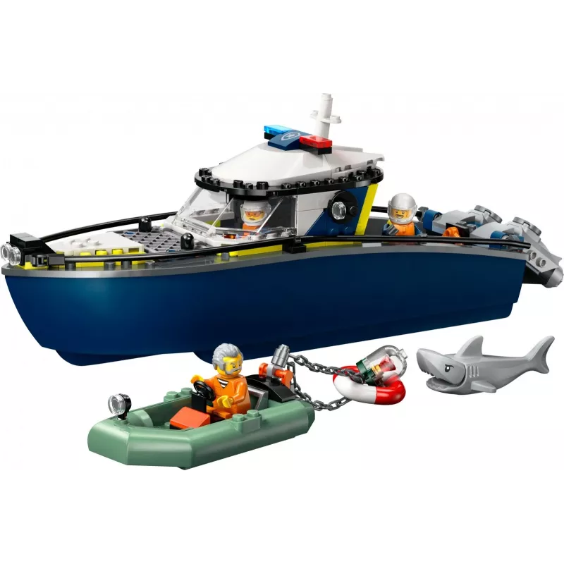 LEGO CITY 60456 Policijas laivas vajāšana