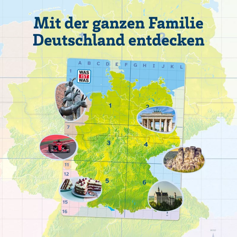WAS IST WAS - Entdecke Germany, galda spēle