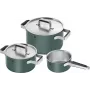 Trauku komplekts ZWILLING PURE 1028857 — nerūsējošais tērauds, piemērots indukcijai