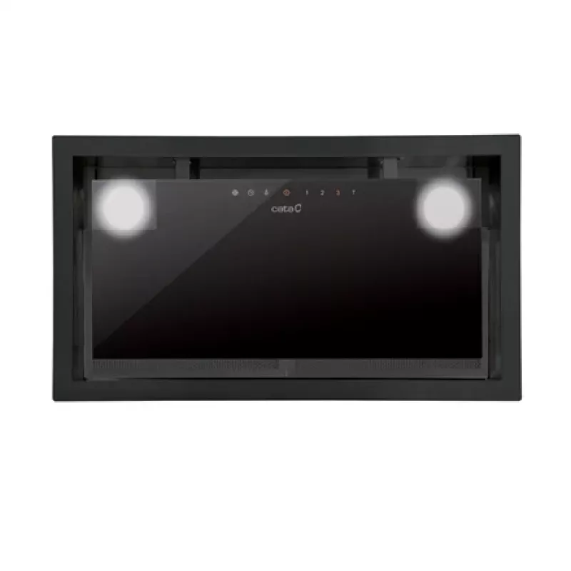 Iebūvējams tvaika nosūcējs CATA GC DUAL BK — 492 mm platums, 1200 m³/h, metāla filtrs, 50 dB