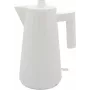 Alessi MDL06 W Plissé elektriskā tējkanna, balta, ES kontaktdakša (MDL06 W)