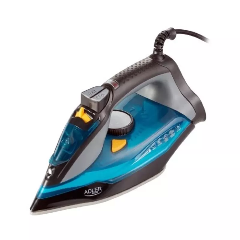 Adler AD 5032 tvaika gludeklis, 3000 W, zils/pelēks