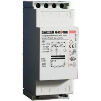 Grothe GT 3182 Strāvas transformators 2 A Balts (14082)