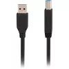 USB kabelis Sharkoon 3m USB3.0-A/USB3.0-B