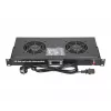 Ventilatora panelis Extralink EX.19089 19 collu ar 2 ventilatoriem un termostatu