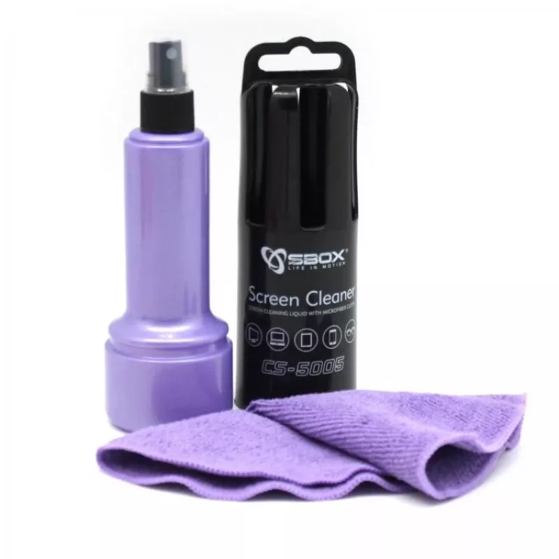 Sbox CS-5005U Ekrānu tīrītājs 150ml violets
