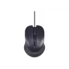 Vadu pilna izmēra tastatūra Gembird KBS-UM-04 USB QWERTY US English ar peli, melna, 1,5 m kabelis