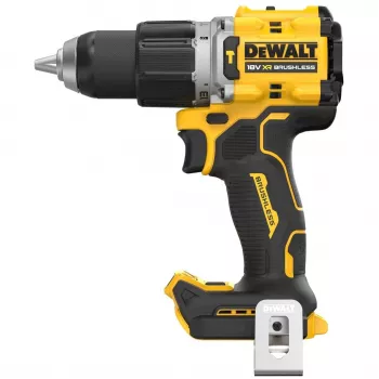 Pistoles roktura urbjmašīna DeWalt DCD805NT-XJ — 18 V bezsuku motors, 2000 apgr./min, 90 N·m, 13 mm patrona, 1,34 kg