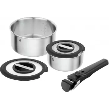 Trauku komplekts ZWILLING Unlock 5 gab., 18/10 nerūsējošais tērauds, modelis 1034435