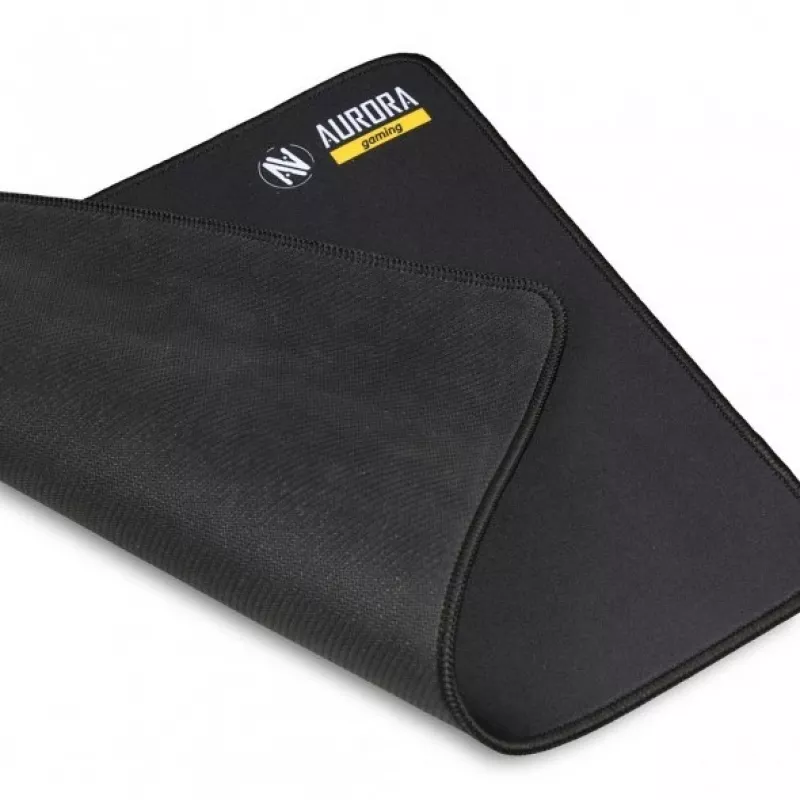 Peļu paliktnis IBOX Aurora MPG3 — spēļu peļu paliktnis, 350×260 mm, 3 mm, audekls/gumija, melns