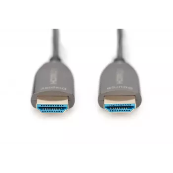 HDMI AOC hibrīda optiskās šķiedras kabelis Digitus AK-330126-300-S