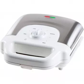 Vafeļu dzelzs Domo DO9222W 2 vafeles 900 W Balta Melna