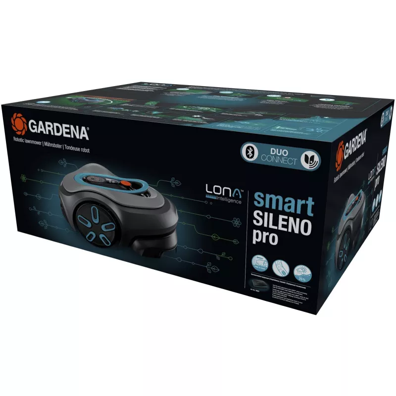 Robotic lawn mower Gardena smart SILENO pro baterija 600 m² 16 cm