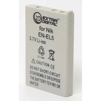Uzlādējams kameras akumulators Extra Digital EN-EL5 7,2 V 1500 mAh Nikon