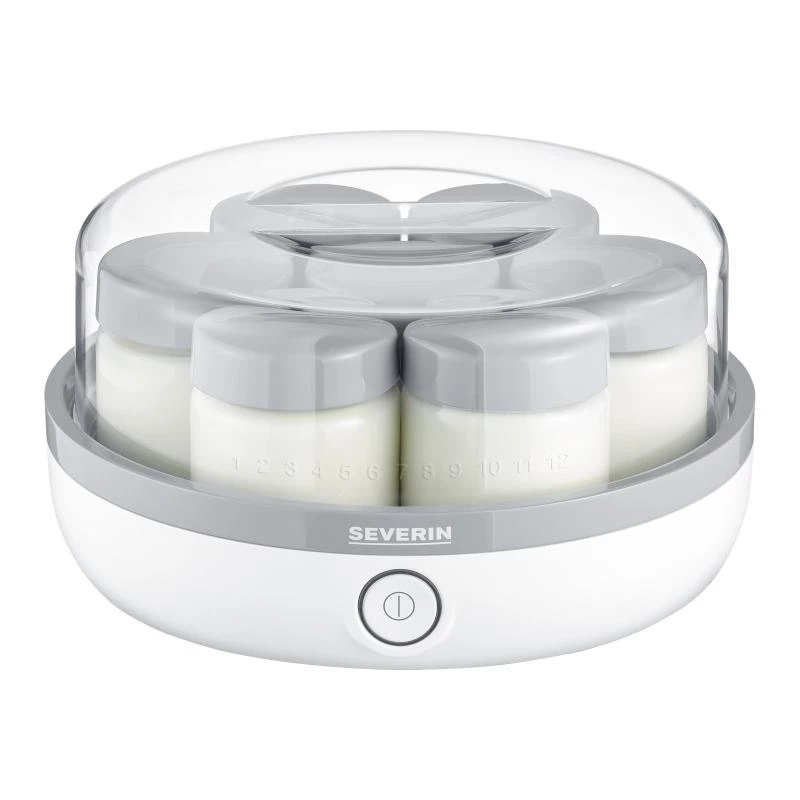 Severin Jogurta gatavotājs 7gab 150ml balts JG 3518 (JG 3518)