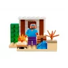 Lego Minecraft 21251 Stīva tuksneša ekspedīcijas rotaļu bioma komplekts