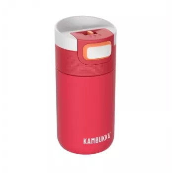 Termokrūze Kambukka ETNA 300 ml — nerūsējošā tērauda vakuumizolēta, pretšļakatu ar SnapClean vāciņu, 7,1 cm diametrs