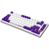 LORGAR KBP7075W, bezvadu 75% mehāniskā spēļu tastatūra Pro, balta, EN izkārtojums