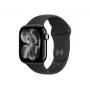 Apple Watch Series 11 GPS + Cellular 42 mm Jet Melns alumīnija korpuss ar Melns sporta siksnu - M/L | Apple