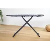 Pilna izmēra gludināmais dēlis Taurus 994178000 — 410 x 1250 mm, regulējams augstums līdz 930 mm, kokvilnas pārvalks, melns